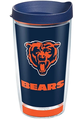 Chicago Bears 16 oz Touchdown Tumbler - Navy Blue