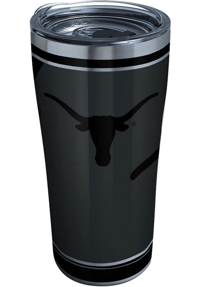 Tervis Tumblers Texas Longhorns 20oz Blackout Stainless Steel Tumbler - Black