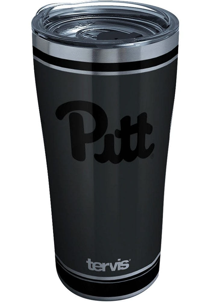 Tervis Tumblers Pitt Panthers 20oz Blackout Stainless Steel Tumbler - Black