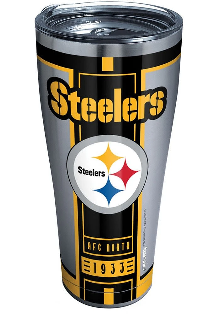 Tervis Tumblers Pittsburgh Steelers 30oz Blitz Stainless Steel Tumbler - Silver