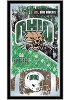 Ohio Bobcats 15x26 Football Wall Mirror