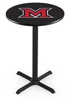 Miami RedHawks L211 42 Inch Pub Table