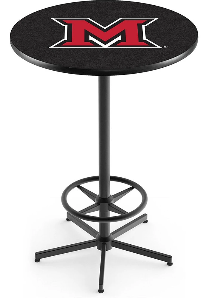 Miami RedHawks L216 42 Inch Pub Table