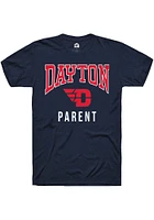 Rally Dayton Flyers Navy Blue Parent Short Sleeve T Shirt