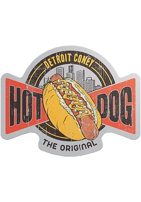 Detroit Coney Stickers - Yellow