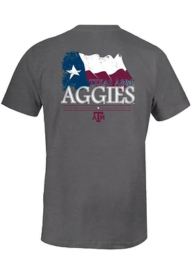 Texas A&M Aggies Womens Grey Exclusive Short Sleeve T-Shirt