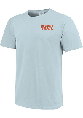 Kentucky Light Blue Wax Stamp Logo Short Sleeve T Shirt