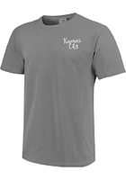 Kansas City Grey Happy Camper Short Sleeve T Shirt