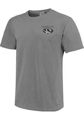 Missouri Tigers Grey Comfort Colors Short Sleeve T Shirt