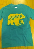 Baylor Bears Womens Green Mama Bear Short Sleeve T-Shirt