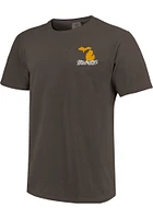 Michigan Charcoal Explore Bronco Short Sleeve T Shirt