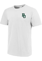 Baylor Bears Womens White Floral Short Sleeve T-Shirt