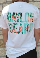 Baylor Bears Womens White Floral Short Sleeve T-Shirt