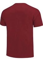 Temple Owls Womens Red Grandma Short Sleeve T-Shirt