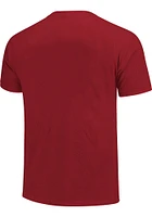 Temple Owls Womens Red Mom Short Sleeve T-Shirt
