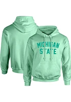 Michigan State Spartans Womens Green Classic Hooded Sweatshirt