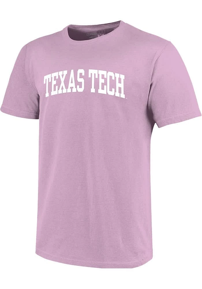 Texas Tech Red Raiders Lavender Classic Short Sleeve T Shirt