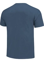Notre Dame Fighting Irish Womens Navy Blue Grandma Short Sleeve T-Shirt