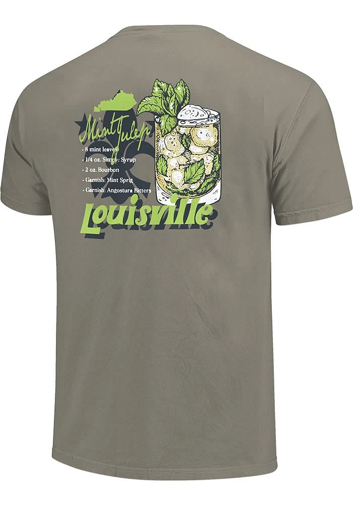 Louisville Grey Mint Julep Short Sleeve T Shirt
