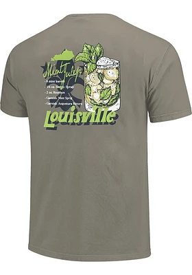 Louisville Grey Mint Julep Short Sleeve T Shirt
