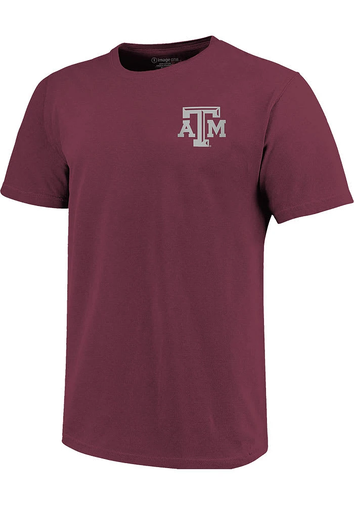 Texas A&M Aggies Maroon Classic Short Sleeve T Shirt