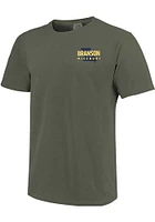 Branson Olive Camping Diamond Short Sleeve T Shirt