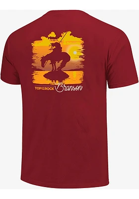 Branson Cardinal Statue Lake Short Sleeve T Shirt