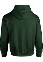 Michigan State Spartans Mens Green STACKED SPARTAN Long Sleeve Hoodie