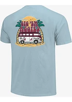 Texas A&M Aggies Womens Light Blue Beach Vibes Short Sleeve T-Shirt