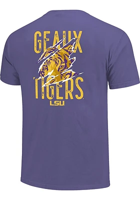 LSU Tigers Purple Geaux Short Sleeve T Shirt