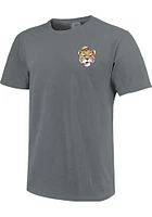 LSU Tigers Grey State of Design Short Sleeve T Shirt