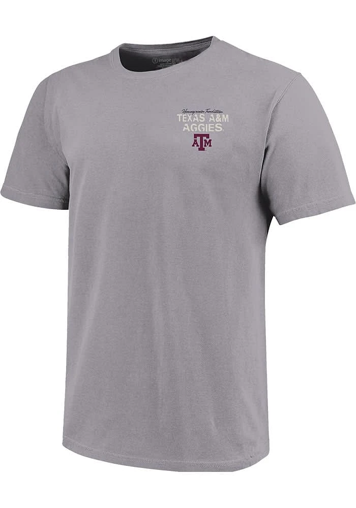 Texas A&M Aggies Grey Duck Lakeside Short Sleeve T Shirt