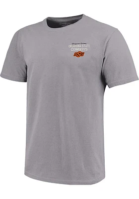 Oklahoma State Cowboys Grey Duck Lakeside Short Sleeve T Shirt