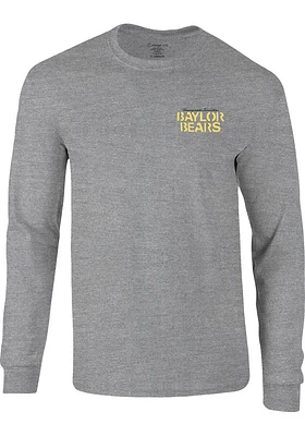 Baylor Bears Grey Duck Lakeside Long Sleeve T Shirt