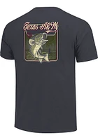 Texas A&M Aggies Charcoal Bass Signage Short Sleeve T Shirt