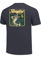 Baylor Bears Charcoal Bass Signage Short Sleeve T Shirt