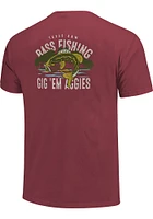 Texas A&M Aggies Maroon Bass Lake Short Sleeve T Shirt