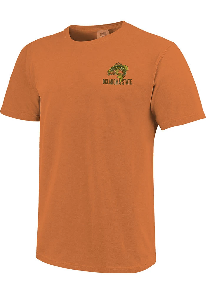 Oklahoma State Cowboys Orange Bass Lake Short Sleeve T Shirt
