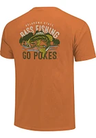 Oklahoma State Cowboys Orange Bass Lake Short Sleeve T Shirt