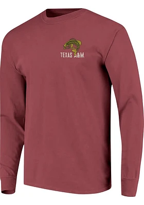 Texas A&M Aggies Maroon Bass Lake Long Sleeve T Shirt