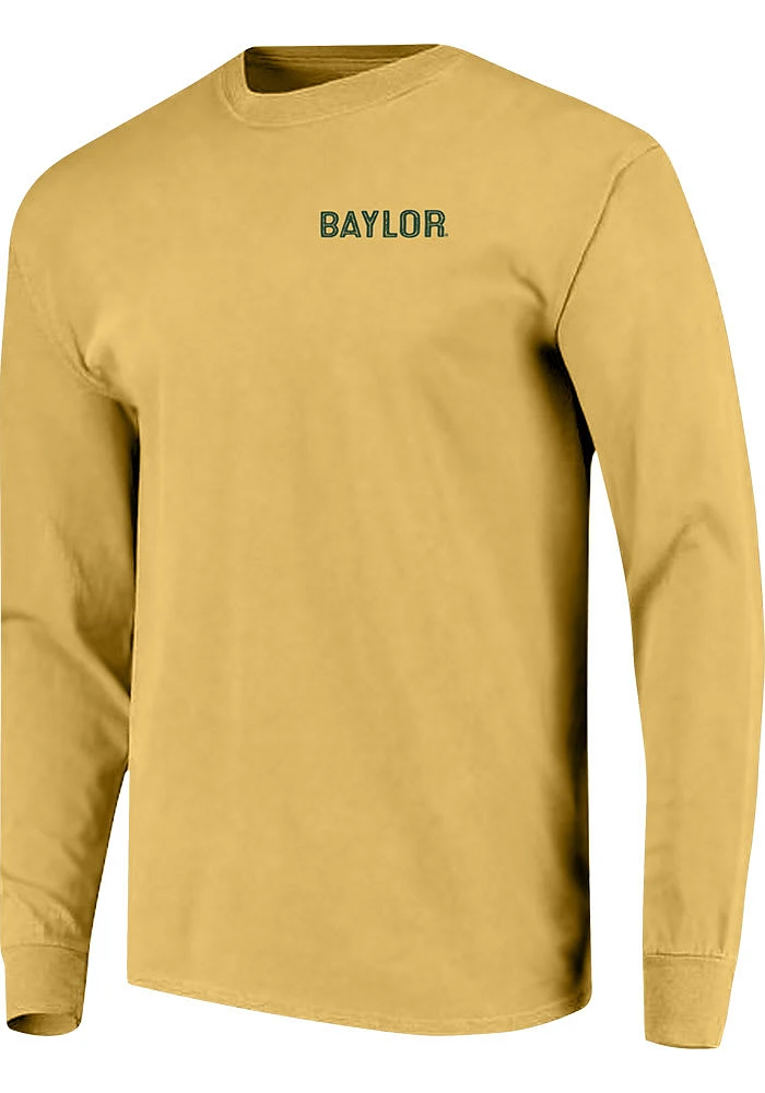 Baylor Bears Yellow Bass Lake Long Sleeve T Shirt