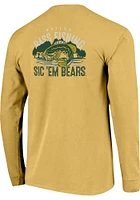 Baylor Bears Yellow Bass Lake Long Sleeve T Shirt