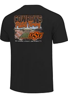 Oklahoma State Cowboys Black Football Stadium Short Sleeve T Shirt