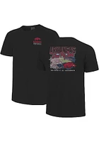 Arkansas Razorbacks Black Football Stadium Short Sleeve T Shirt