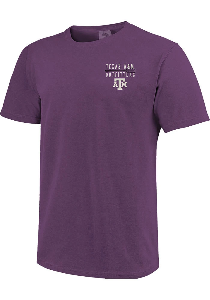 Texas A&M Aggies Maroon Fishing Outfitters Short Sleeve T Shirt