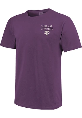 Texas A&M Aggies Maroon Fishing Outfitters Short Sleeve T Shirt