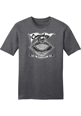 Chicago White Sox Charcoal Comiskey Park Short Sleeve Fashion T Shirt