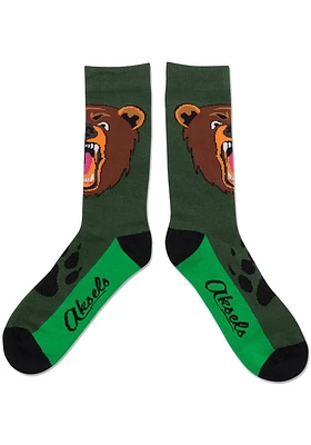 Local Gear Grizzly Bear Mens Dress Socks