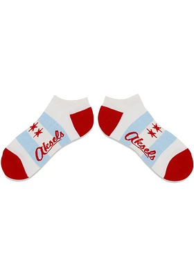 Chicago State Shape Mens Quarter Socks