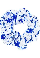 Kentucky Wildcats Game Day Star Print Womens Hair Scrunchie